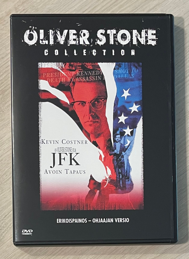 Oliver Stone: JFK - avoin tapaus (1991) Kevin Costner (2DVD)
