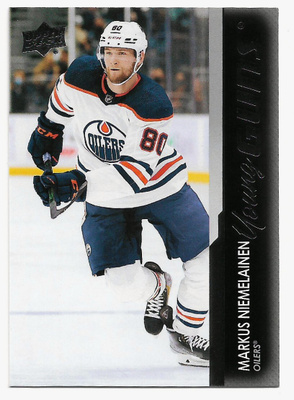 2021-22 Upper Deck Young Guns RC #715 Markus Niemeläinen