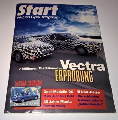 START DAS  OPEL MAGAZIN    4/95