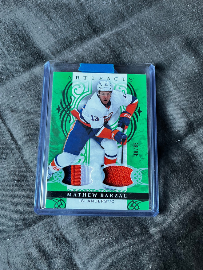 Barzal dual patch