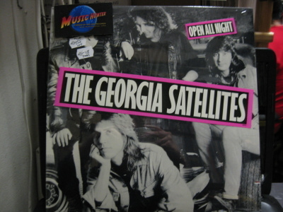 THE GEORGIA SATELLITES - OPEN ALL NIGHT - UUSI - ''SS'' LP