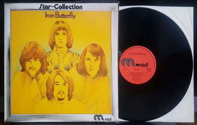IRON BUTTERFLY - Star collection LP psychedelic rock 1973