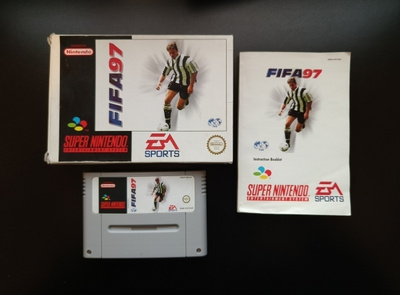 SNES: Fifa 97 (CIB, multitap-tuki)