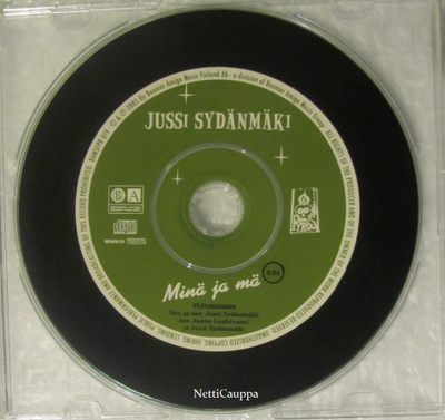Jussi Sydänmäki & Janne Louhivuori • Minä ja mä PROMO CDS