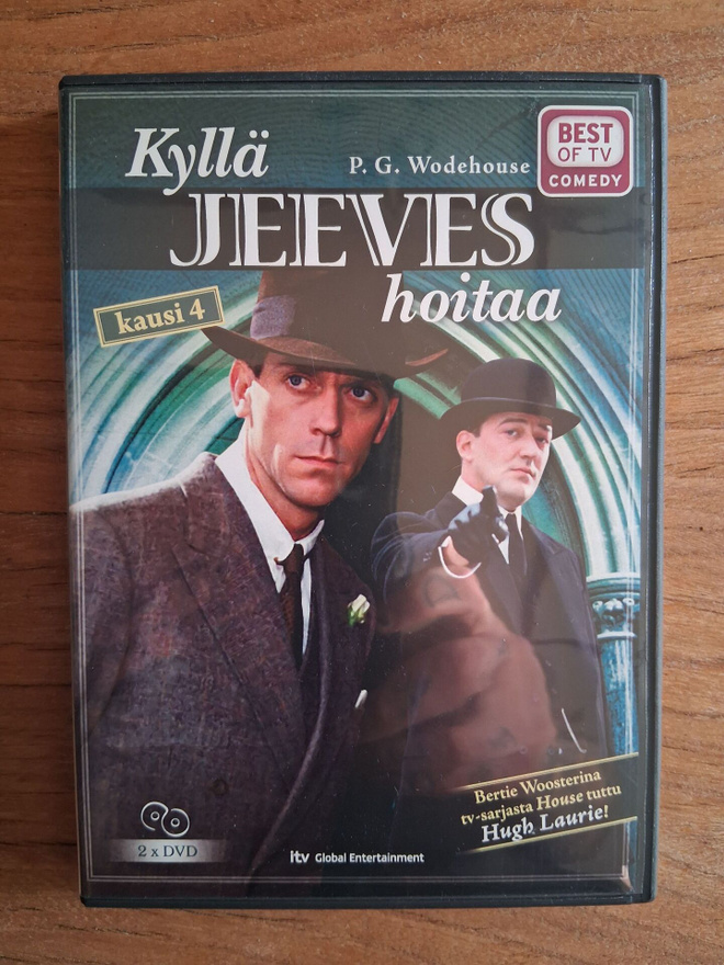 Kyllä Jeeves hoitaa KAUSI 4 (1993) Tupla-DVD