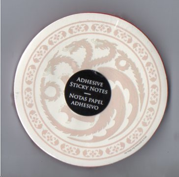 GAME OF THRONES TARGARYEN STICKY NOTE ROUNDED	(64 185)	8cm p