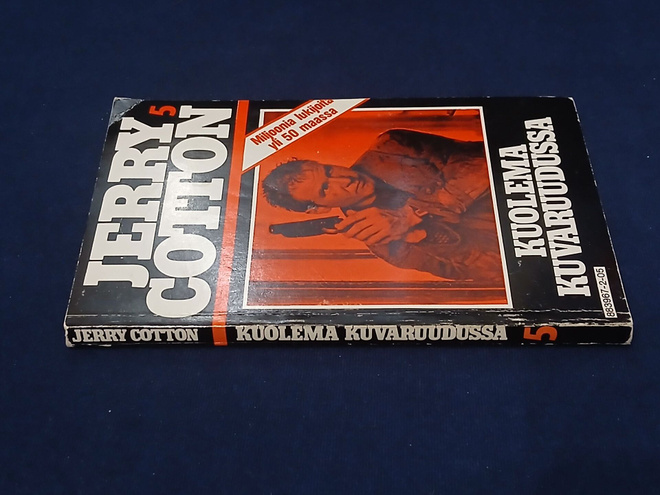 Jerry Cotton pokkari No 5 1982 Kuolema kuvaruudussa