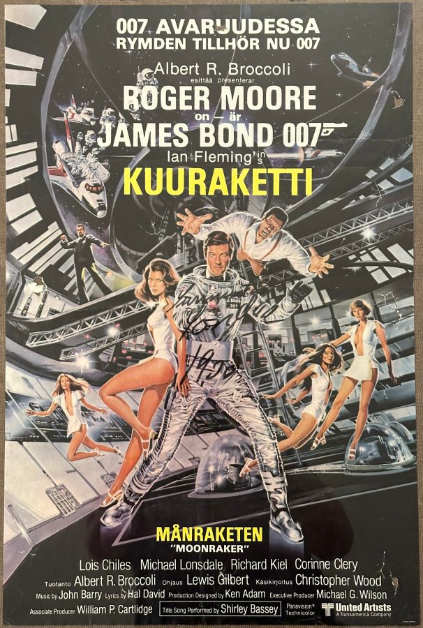 James Bond 007 Kuuraketti Elokuvajuliste