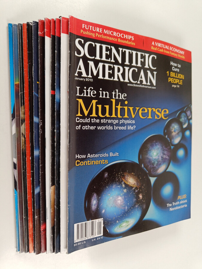 Scientific american vuosikerta 2010 (1-12)