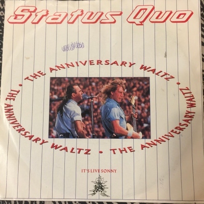 STATUS QUO: The Anniversary Walzt * The Power of * UK 1990