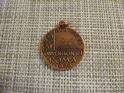 Ara - Pacis Konvention R.I. Roma 1979 mitali.