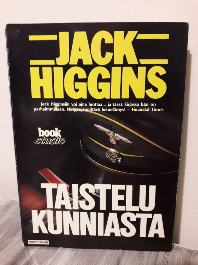 Jack Higgins Taistelu kunniasta