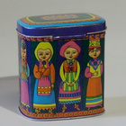 Saranallinen vintage peltirasia - kansallispuvut Ukraina - pikkukuva 5