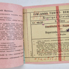 Rautatie Lippu Haaparanta-Tukholma Suomen Matkatoimisto 1919 - pikkukuva 2