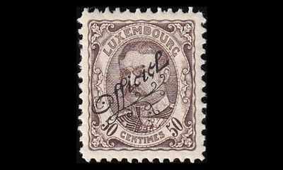 Luxemburg 88 * Virkamerkki 50 C (1908)
