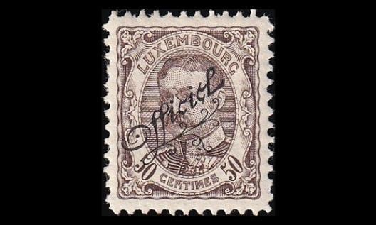 Luxemburg 88 * Virkamerkki 50 C (1908)