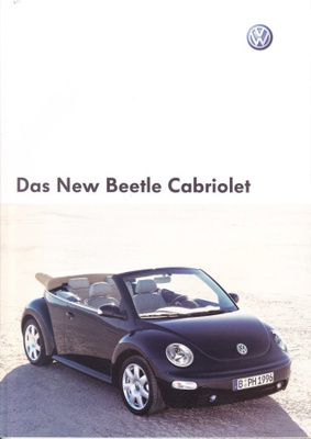VW Beetle Cabriolet -esite, 2003