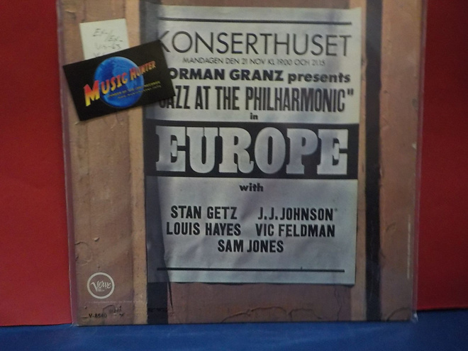 JAZZ AT THE PHILHARMONIC IN EUROPE EX-/EX- LP