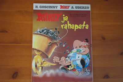 Asterix ja rahapata.Nid.
