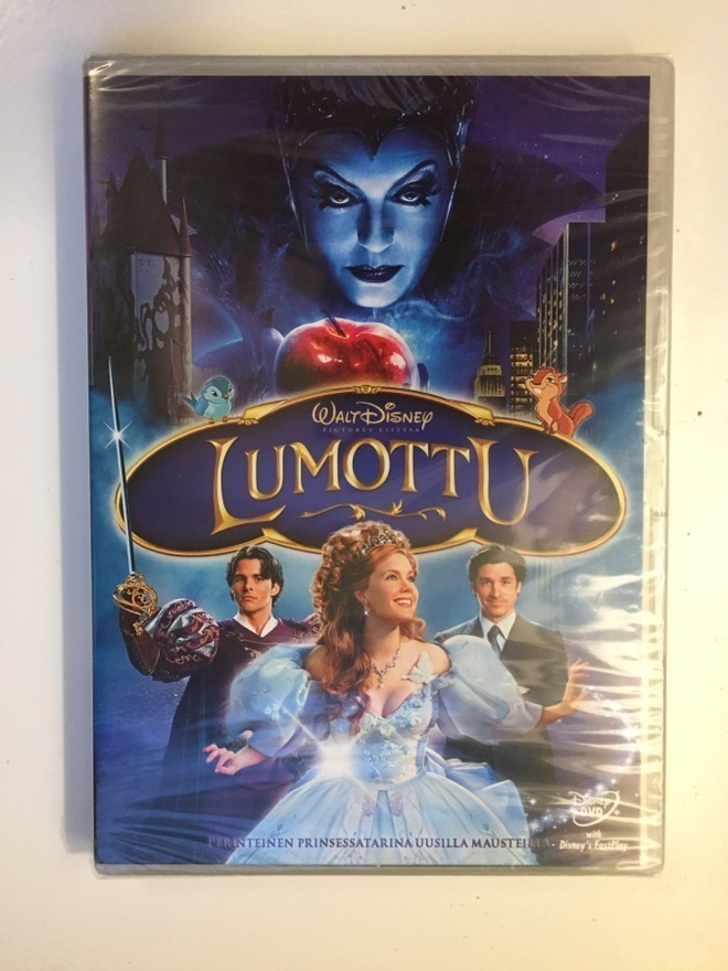 Lumottu (DVD) Amy Adams ja Patrick Dempsey (2007) UUSI!