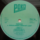 (LP) J. Karjalainen Ja Mustat Lasit – Varaani - pikkukuva 2