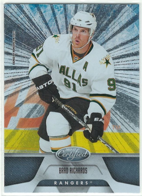 11-12 Panini Certified Totally Silver #41 Brad Richards