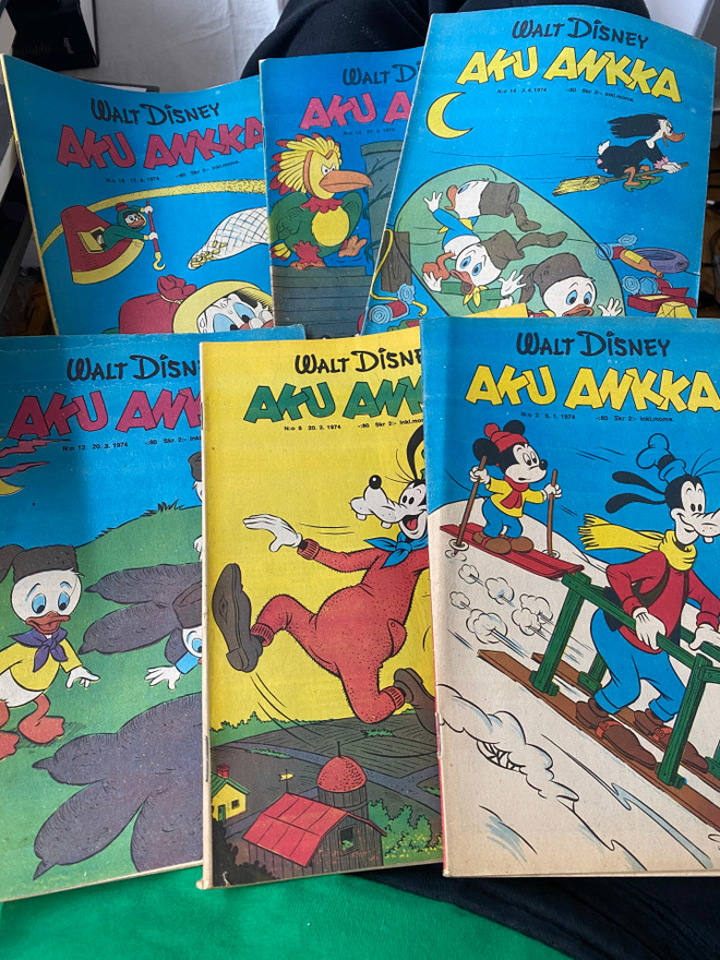 Aku Ankka 1974 - 11 numeroa