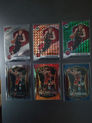 6 Lauri Markkanen koripallokorttia