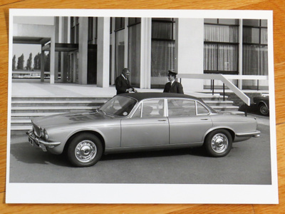 1976 Daimler Double Six Vanden Plas pressikuva - KUIN UUSI