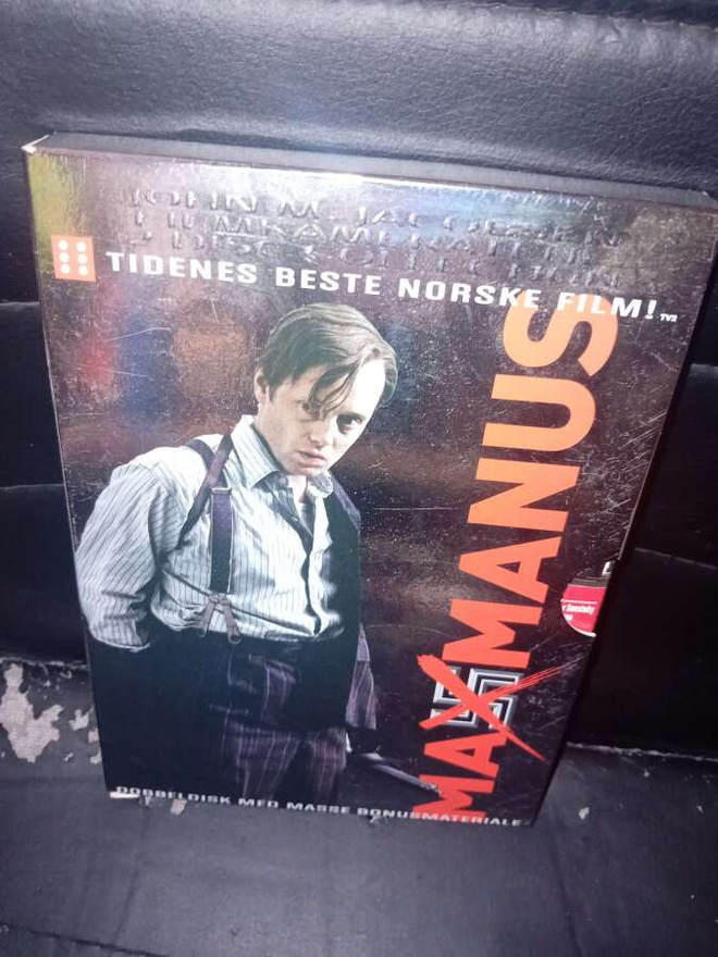 DVD MAXMANUS ( SIS POSTIKULU )