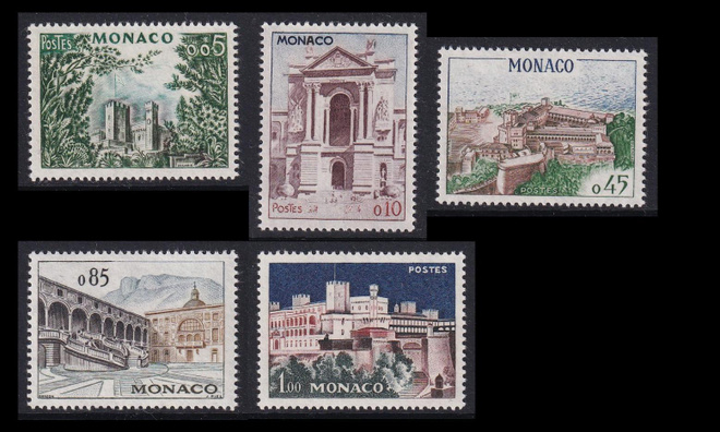 Monaco 644-8 ** Käyttösarja rakennuksia (1960)
