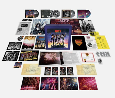 Kiss, Destroyer, 4cd + blu-ray audio