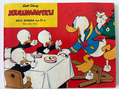 Aku Ankka Joulumanteli 1964
