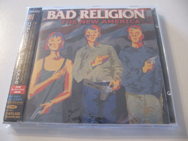 Bad Religion The New America Japanilainen CD OBI
