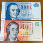 500 ja 1000 markkaa v. 1986 - pikkukuva 1