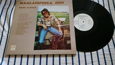 Mikko Alatalo – Maalaispoika Oon lp orig 1975 LRLP 122 hieno