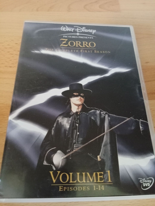 Zorro first season kausi 1 DVD