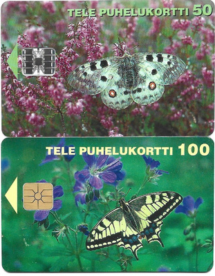 Tele 2 perhoskorttia 1997