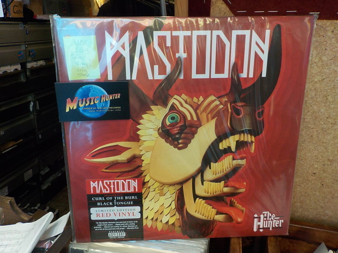 MASTODON - THE HUNTER UUSI RED VINYL LP EU 2015