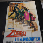 Zorro & Three Musketeers - elokuvajuliste ( 195 x 140 cm ) - pikkukuva 1