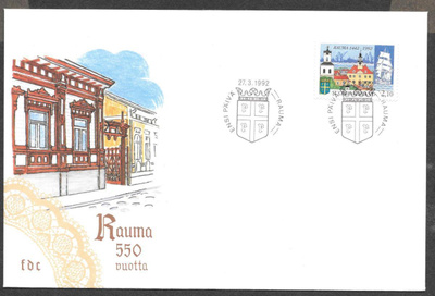 Rauma 550v 1992 FDC (LAPE 1164)