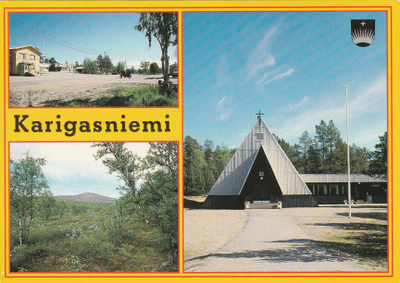 KIRKKOKORTTI - KARIGASNIEMEN KIRKKO - 3