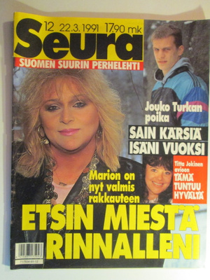 SEURA LEHTI 12 / 1991 34 VUODEN TAKAA