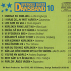 Sveriges Bästa Dansband - 2000 - Vol. 10 CD - pikkukuva 2
