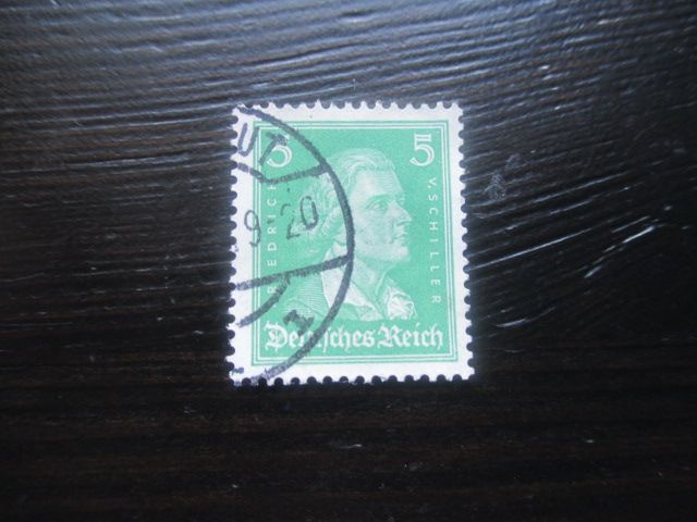 Deutsches Reich: V. Schiller 5Pf 1926
