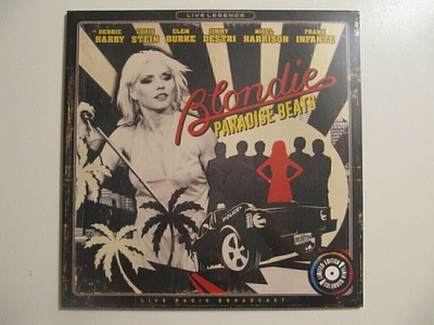 Blondie Paradise Beats Värivinyyli LP