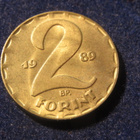 2 forint 1989. Unkari-Hungary - pikkukuva 1