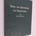 Julius Leithaeuser : Volks- und Heimatkunde des Wupperlandes - pikkukuva 1