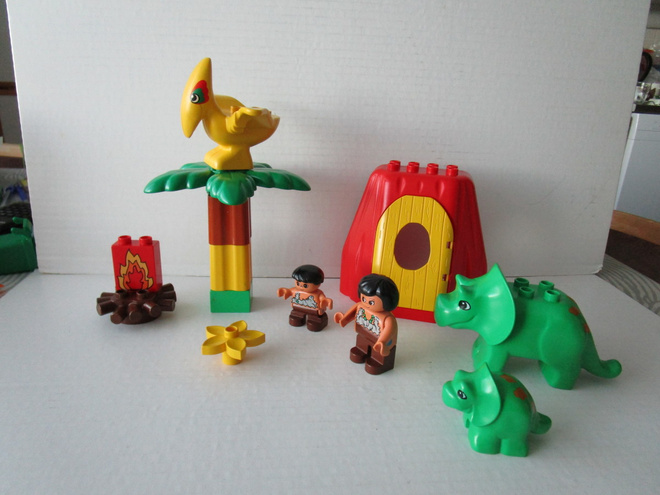Vintage lego duplo Dino-village setti