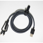 NOMAD Micro-USB/Lightning/USB-C/A Universal -kaapeli, 1,5 m - pikkukuva 2